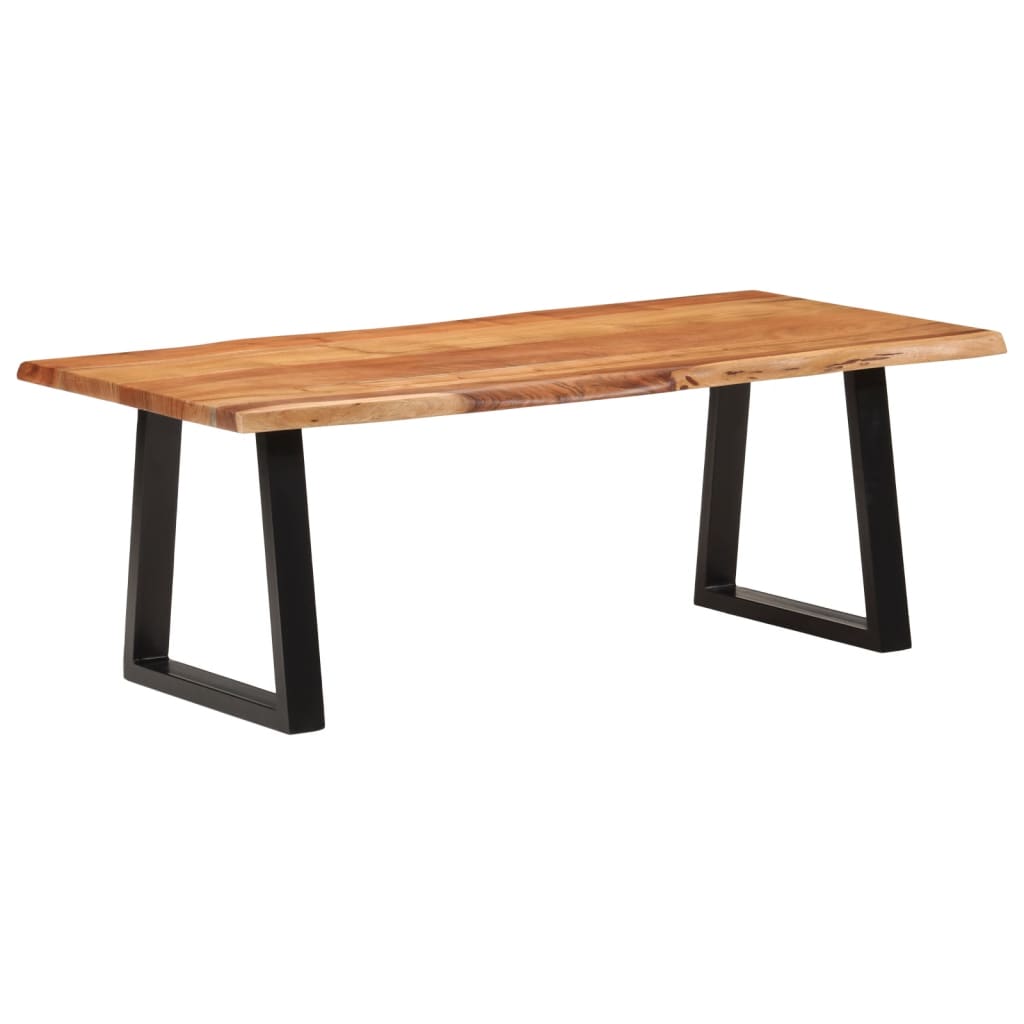Salontafel 110x55x40 cm massief acaciahout is nu te koop bij PeponiXL, paradijselijk wonen!
