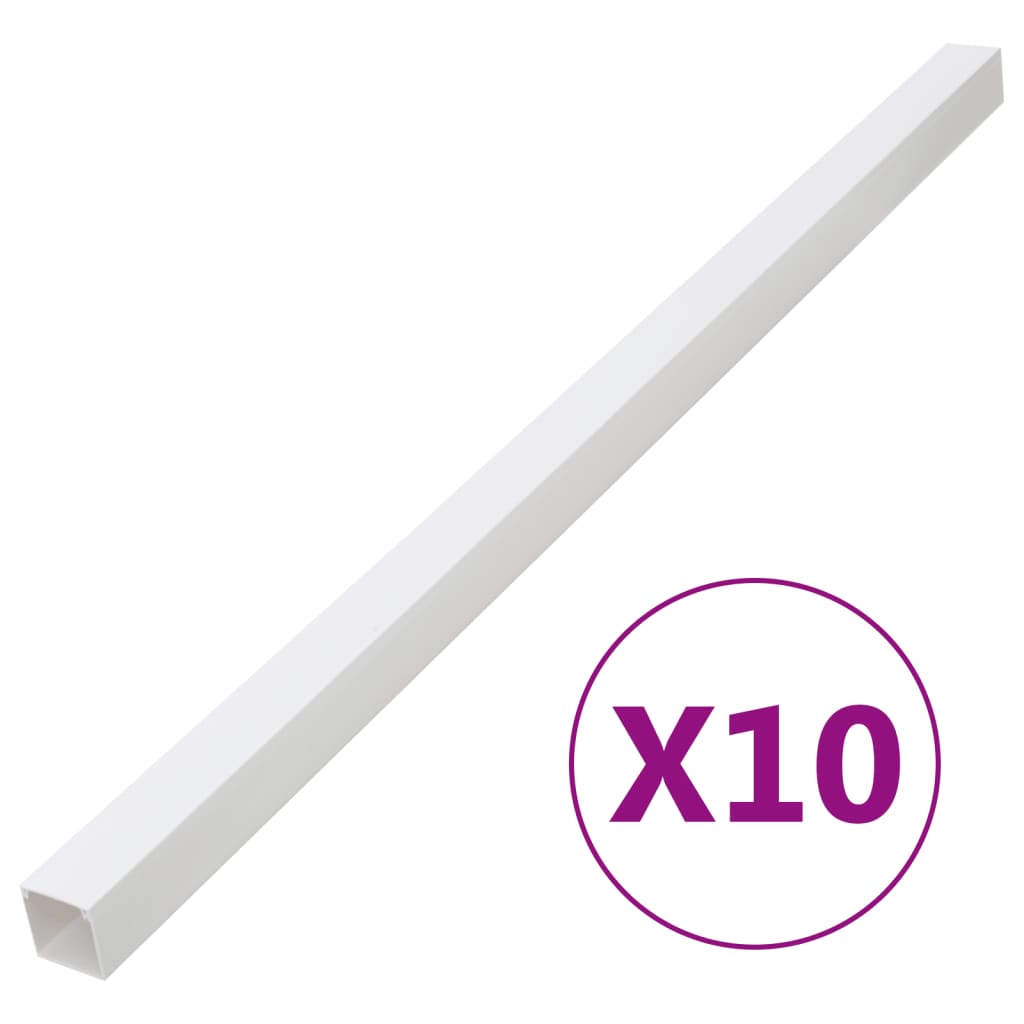 Kabelgoot 33x33 mm 10 m PVC is nu te koop bij PeponiXL, paradijselijk wonen!