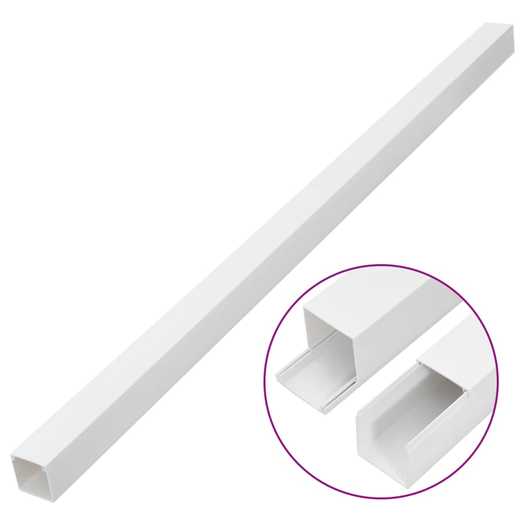 Kabelgoot 50x25 mm 10 m PVC is nu te koop bij PeponiXL, paradijselijk wonen!