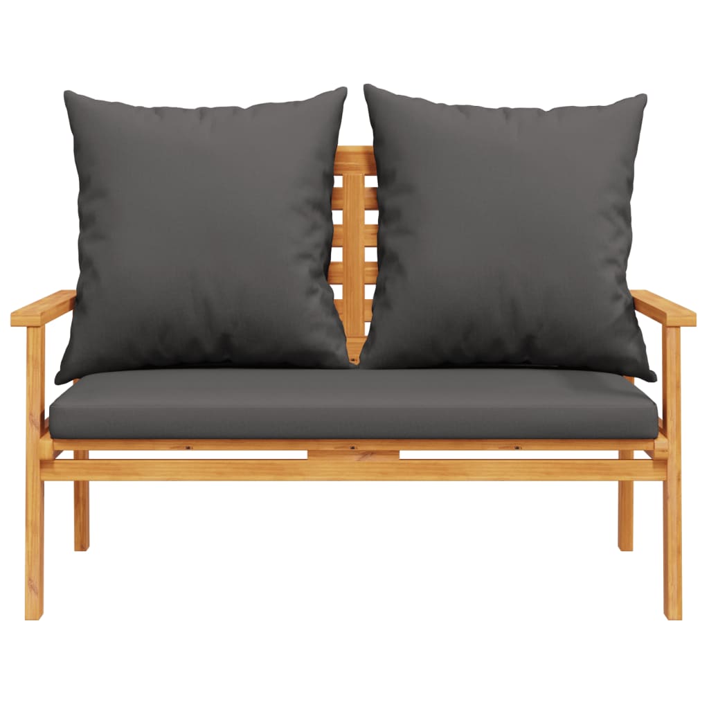4-delige Loungeset met kussens massief acaciahout is nu te koop bij PeponiXL, paradijselijk wonen!