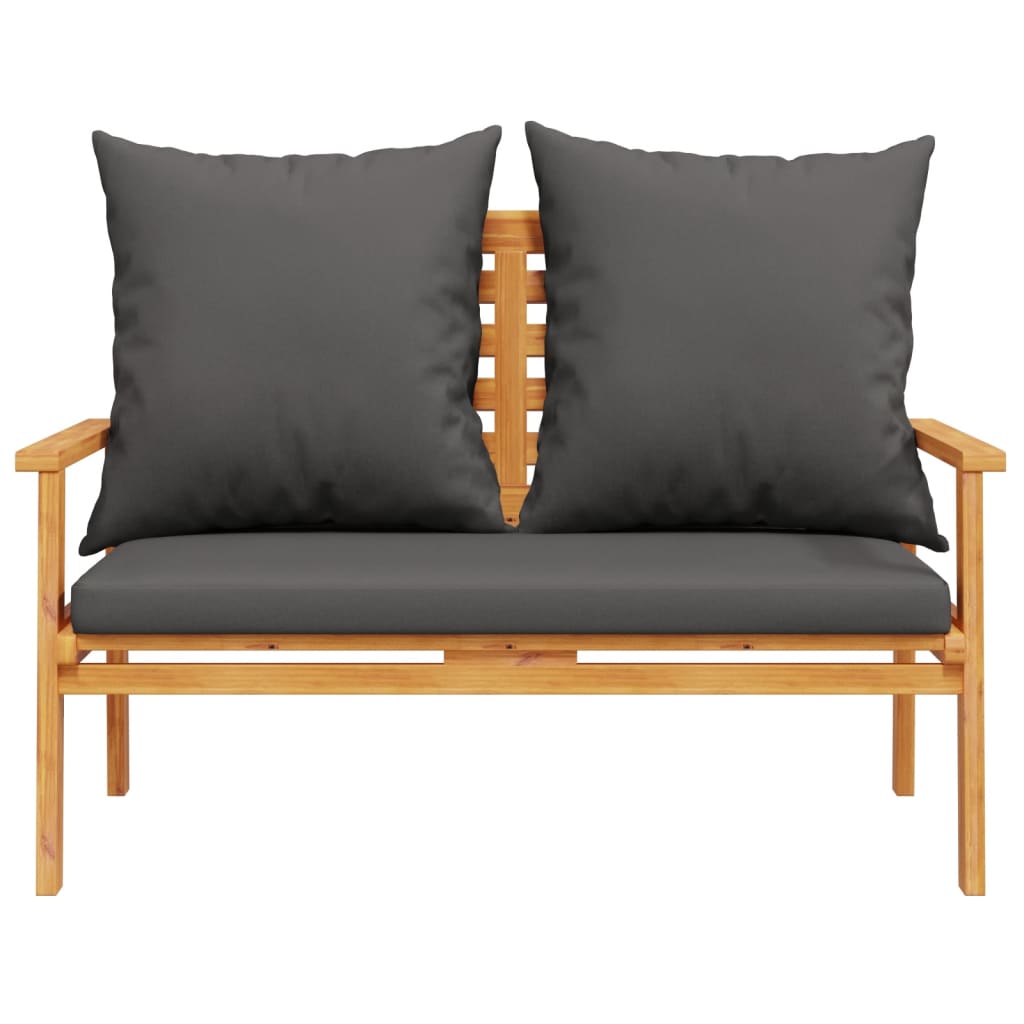 3-delige Loungeset met kussens massief acaciahout is nu te koop bij PeponiXL, paradijselijk wonen!