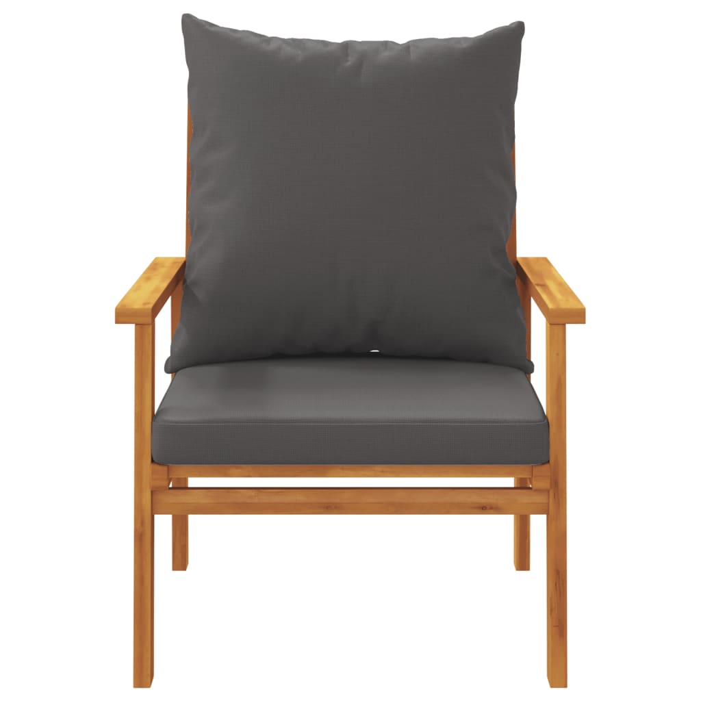 5-delige Loungeset met kussens massief acaciahout is nu te koop bij PeponiXL, paradijselijk wonen!