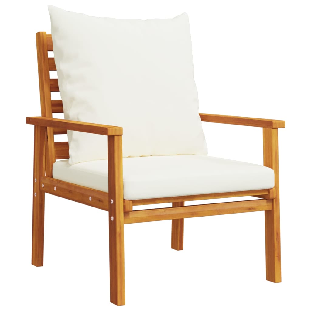 5-delige Loungeset met kussens massief acaciahout is nu te koop bij PeponiXL, paradijselijk wonen!