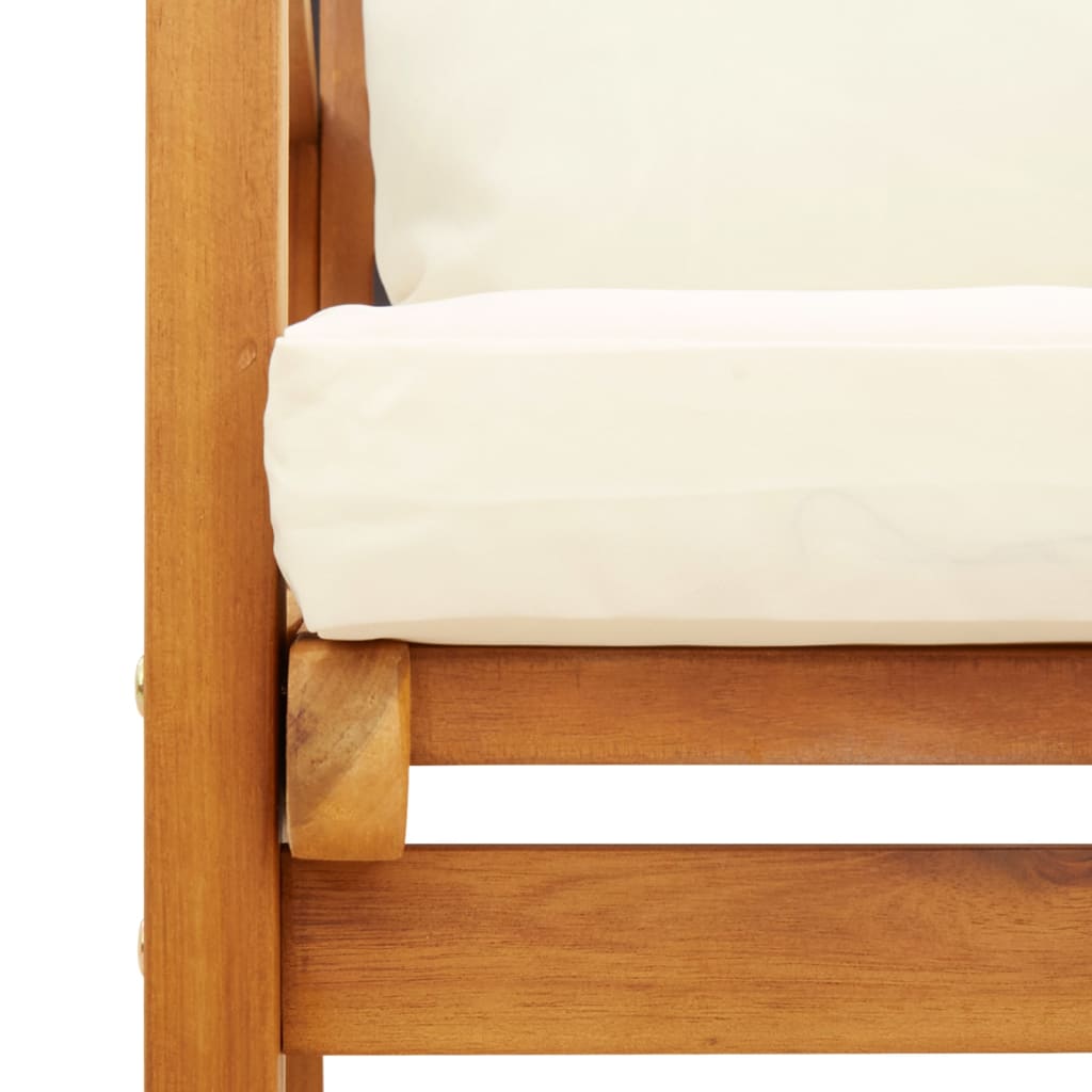 5-delige Loungeset met kussens massief acaciahout is nu te koop bij PeponiXL, paradijselijk wonen!