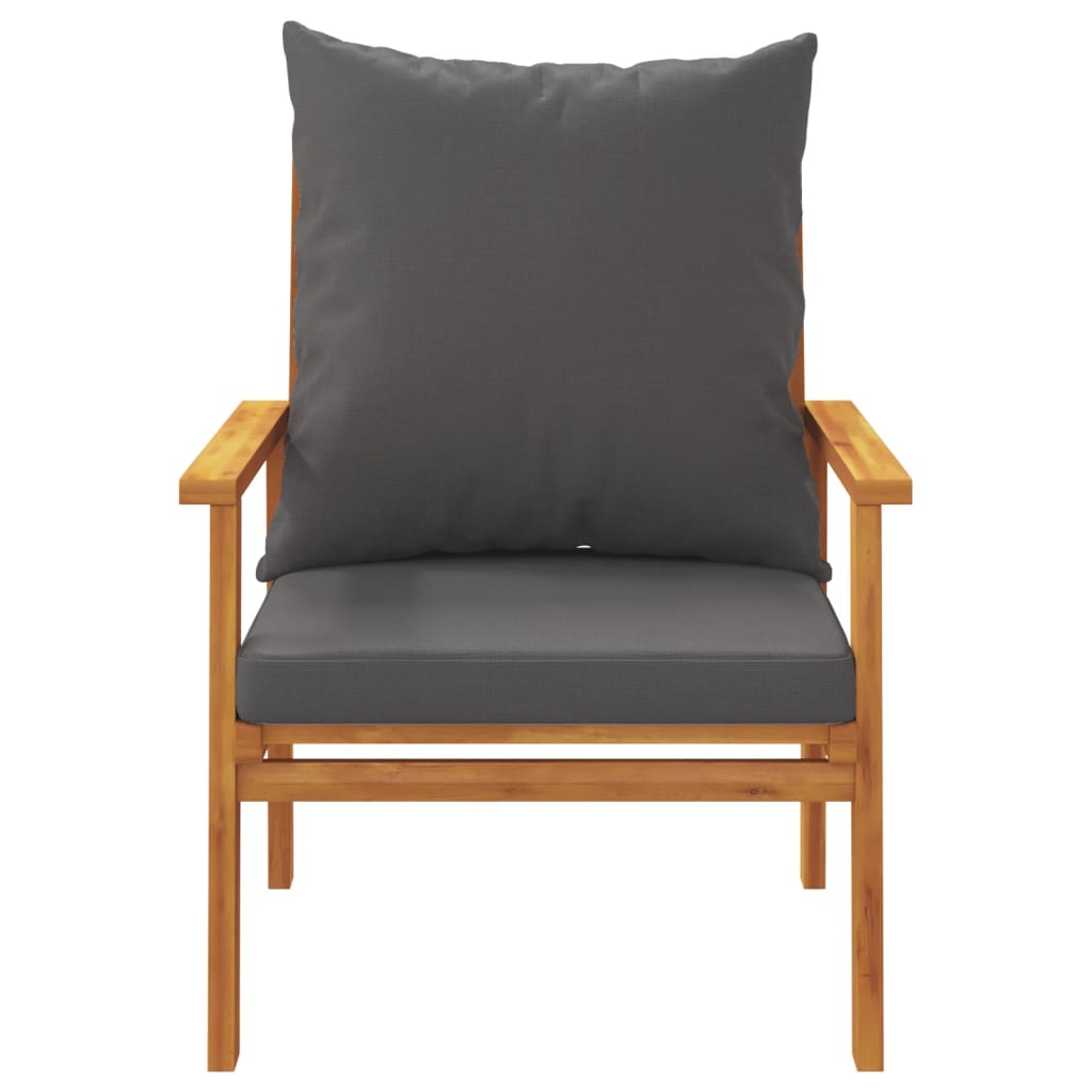 5-delige Loungeset met kussens massief acaciahout is nu te koop bij PeponiXL, paradijselijk wonen!