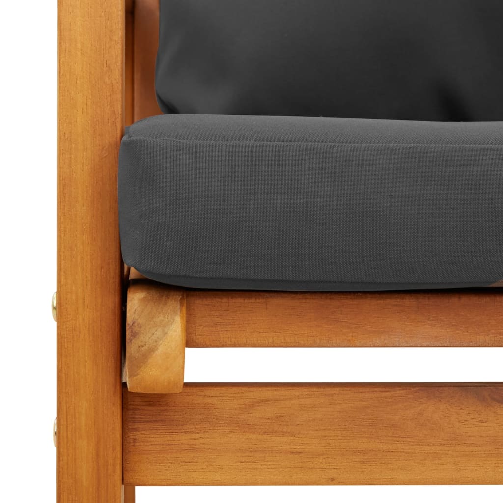 5-delige Loungeset met kussens massief acaciahout is nu te koop bij PeponiXL, paradijselijk wonen!