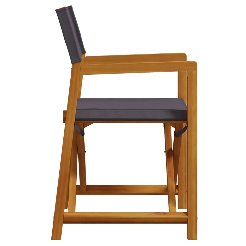 Tuinstoelen 4 st inklapbaar stof donkergrijs is nu te koop bij PeponiXL, paradijselijk wonen!