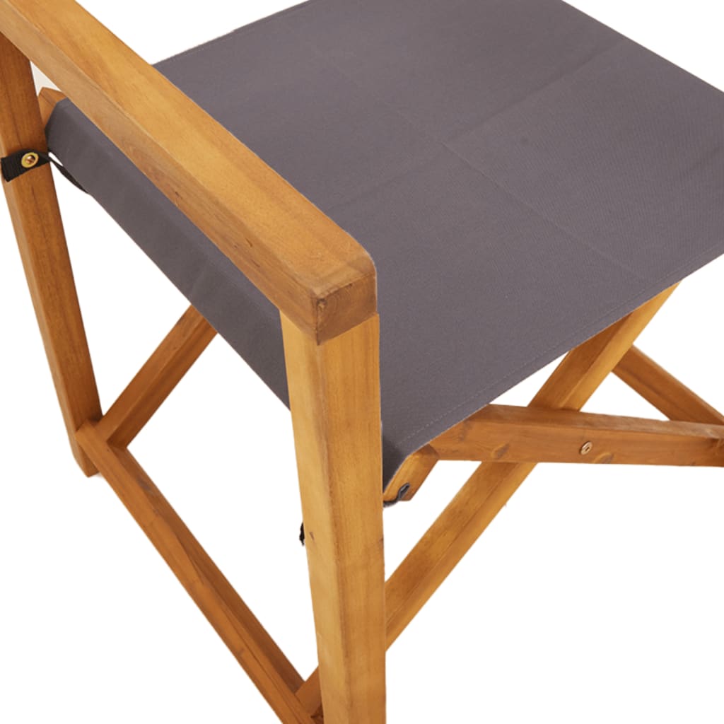 Tuinstoelen 6 st inklapbaar stof donkergrijs is nu te koop bij PeponiXL, paradijselijk wonen!
