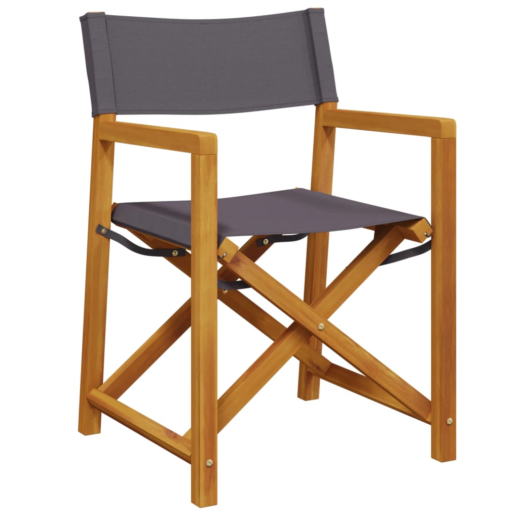 Tuinstoelen 8 st inklapbaar stof donkergrijs is nu te koop bij PeponiXL, paradijselijk wonen!