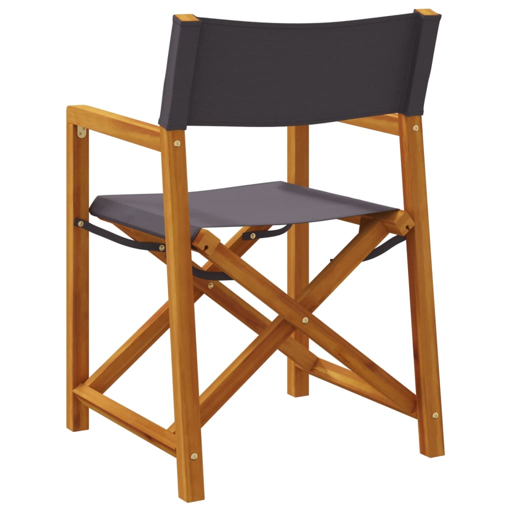 Tuinstoelen 8 st inklapbaar stof donkergrijs is nu te koop bij PeponiXL, paradijselijk wonen!