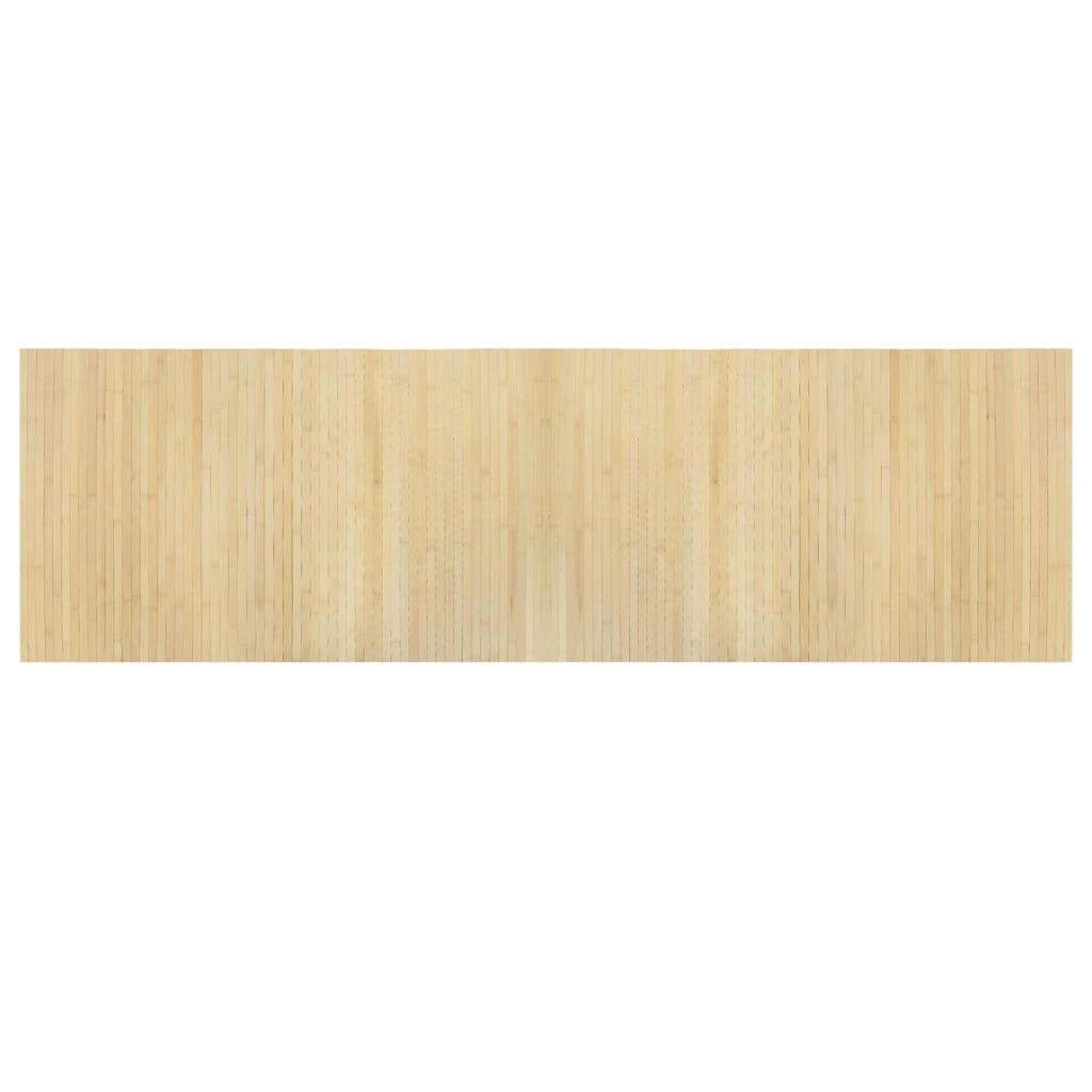 Vloerkleed rechthoekig 60x200 cm bamboe lichtnaturel is nu te koop bij PeponiXL, paradijselijk wonen!