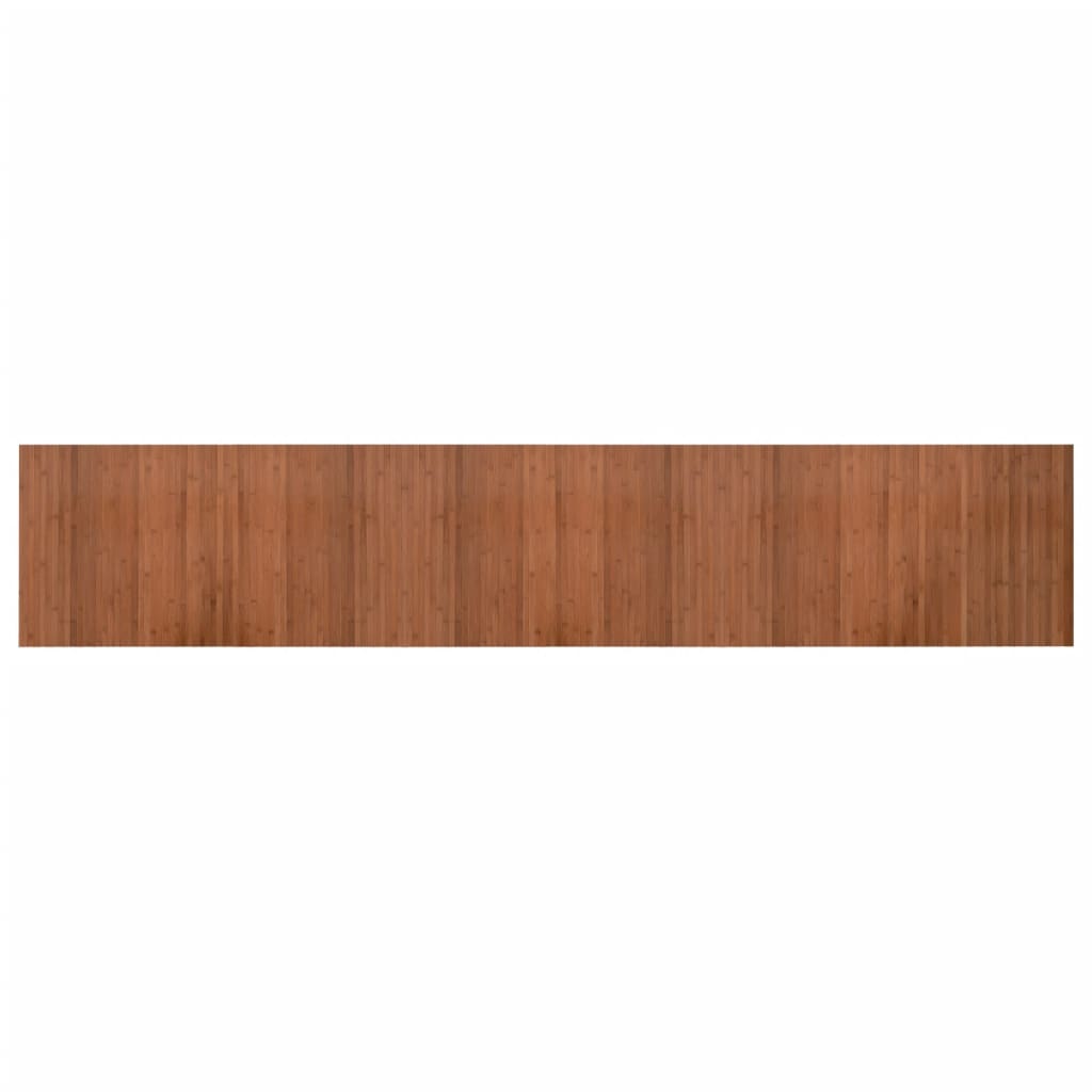Vloerkleed rechthoekig 60x300 cm bamboe bruin is nu te koop bij PeponiXL, paradijselijk wonen!