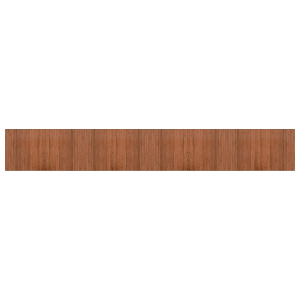 Vloerkleed rechthoekig 60x400 cm bamboe bruin is nu te koop bij PeponiXL, paradijselijk wonen!