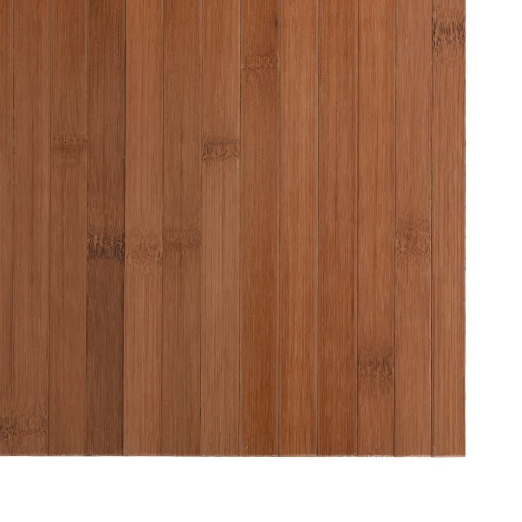 Vloerkleed rechthoekig 60x400 cm bamboe bruin is nu te koop bij PeponiXL, paradijselijk wonen!