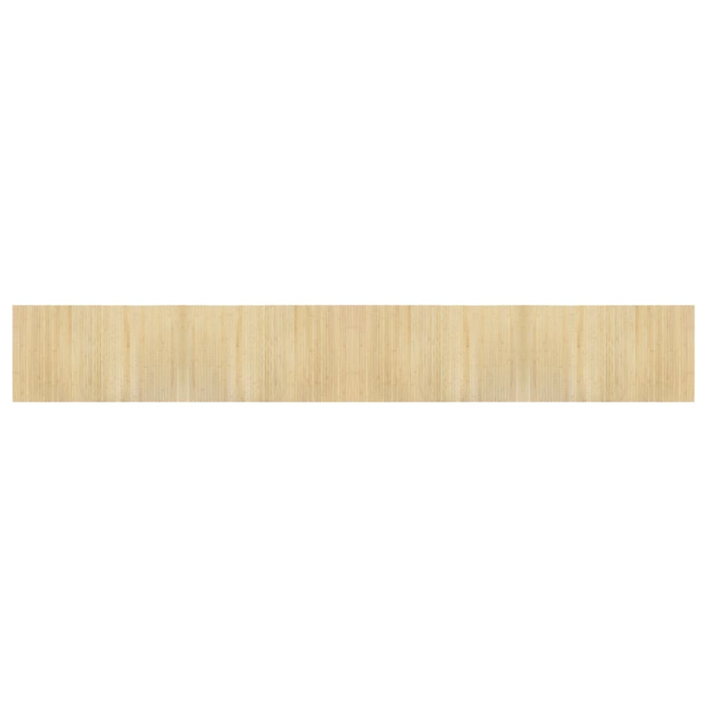Vloerkleed rechthoekig 60x400 cm bamboe lichtnaturel is nu te koop bij PeponiXL, paradijselijk wonen!