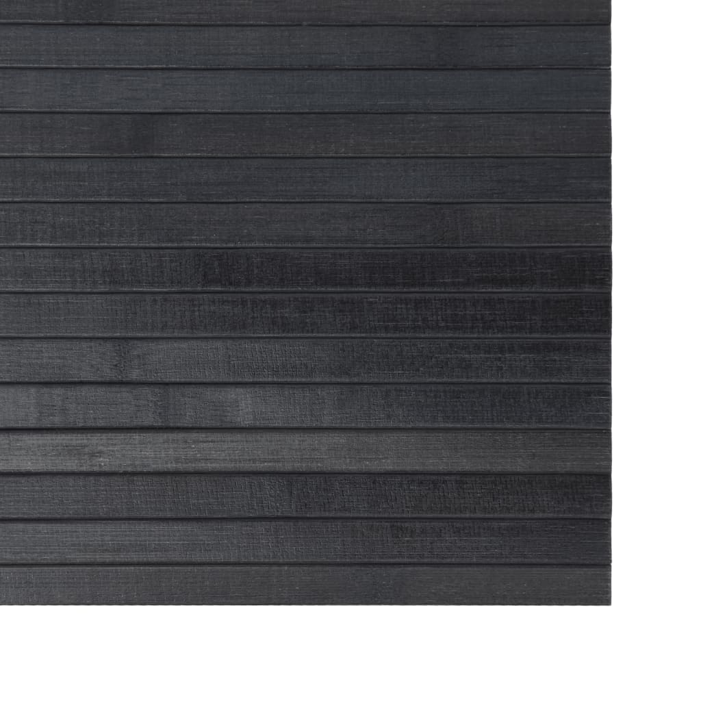Vloerkleed rechthoekig 60x400 cm bamboe grijs is nu te koop bij PeponiXL, paradijselijk wonen!