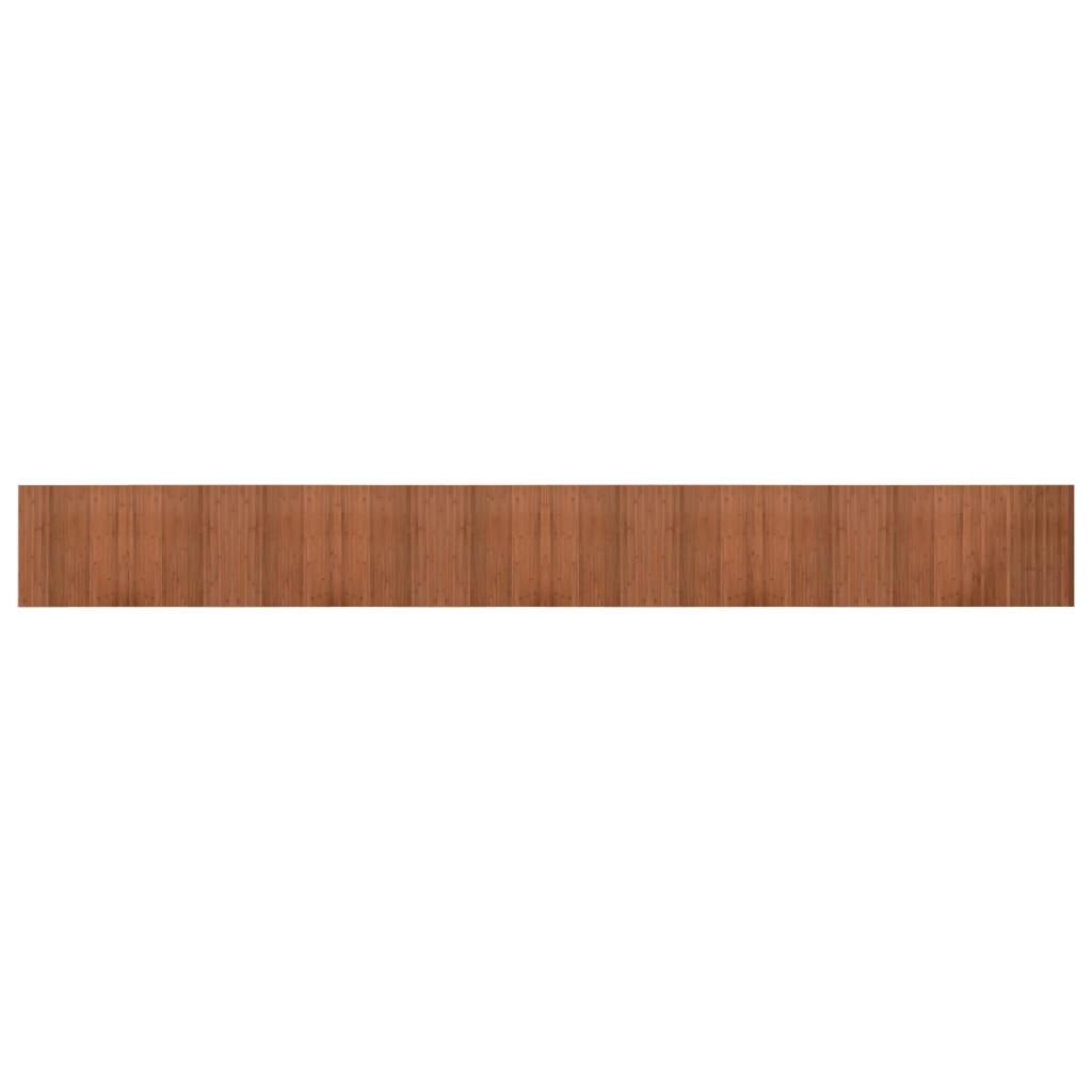 Vloerkleed rechthoekig 60x500 cm bamboe bruin is nu te koop bij PeponiXL, paradijselijk wonen!