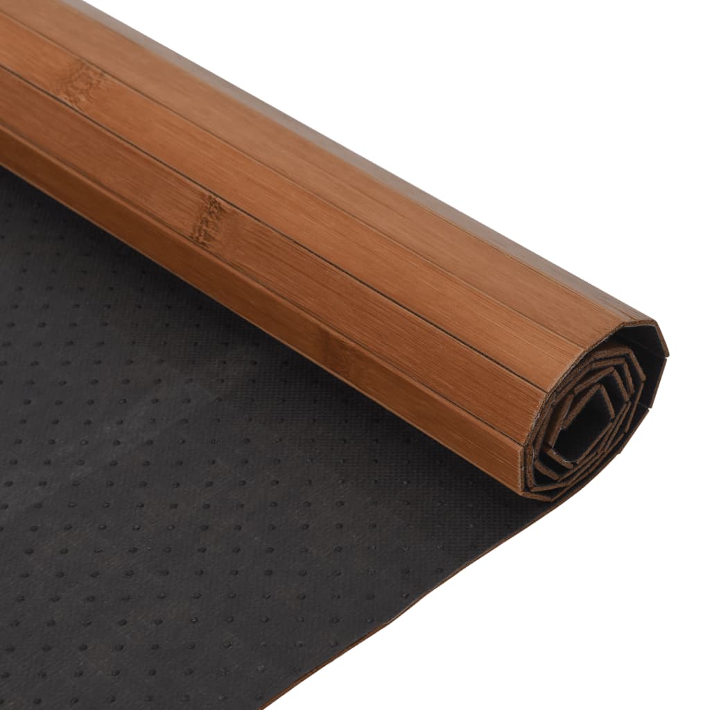 Vloerkleed rechthoekig 60x500 cm bamboe bruin is nu te koop bij PeponiXL, paradijselijk wonen!