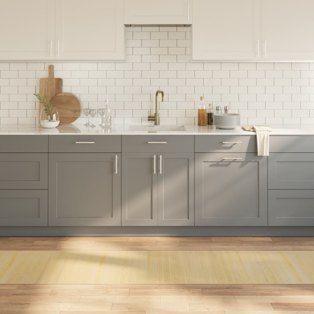 Vloerkleed rechthoekig 60x500 cm bamboe lichtnaturel is nu te koop bij PeponiXL, paradijselijk wonen!