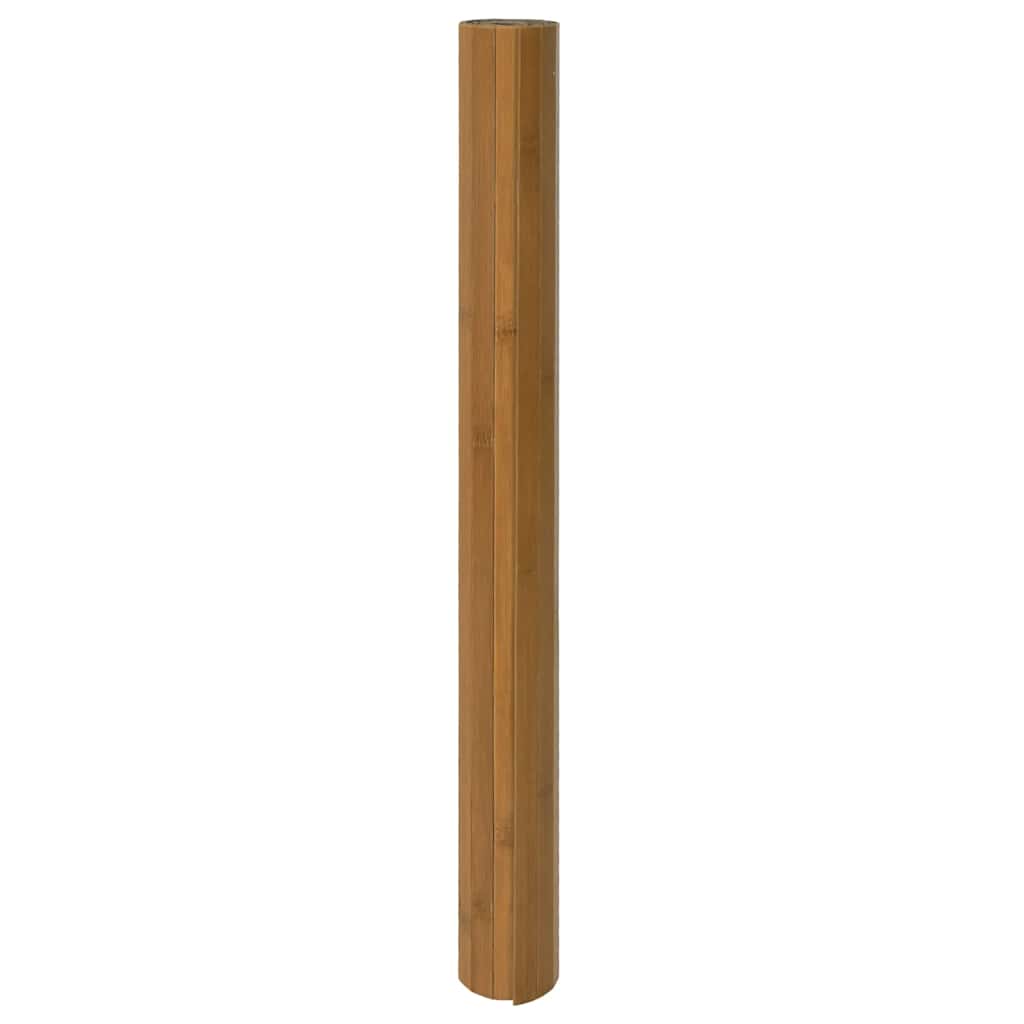 Vloerkleed rechthoekig 70x100 cm bamboe bruin is nu te koop bij PeponiXL, paradijselijk wonen!