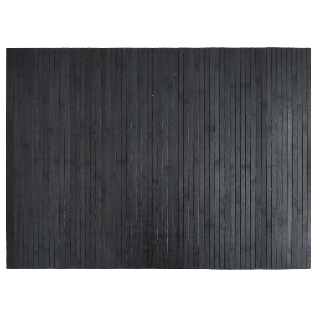 Vloerkleed rechthoekig 70x100 cm bamboe grijs is nu te koop bij PeponiXL, paradijselijk wonen!