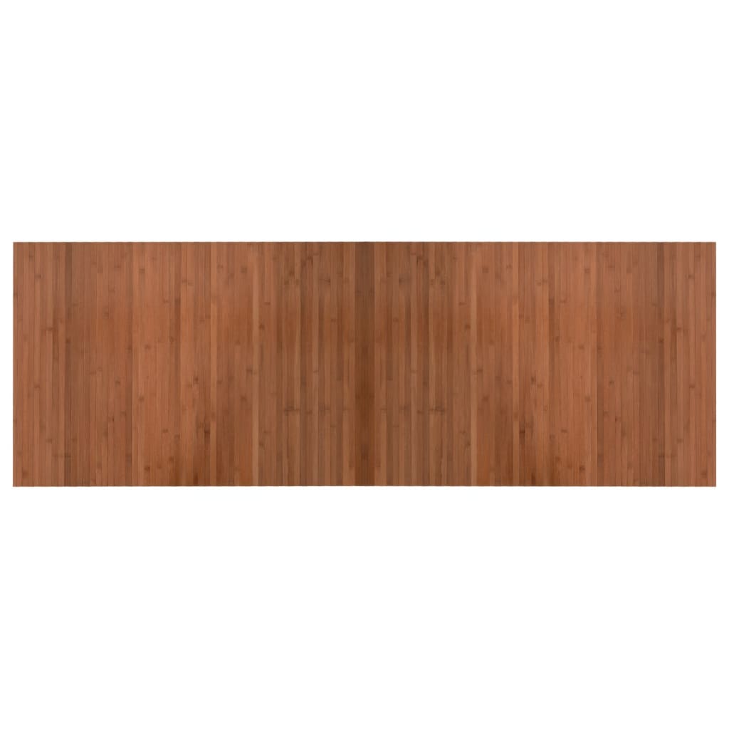 Vloerkleed rechthoekig 70x200 cm bamboe bruin is nu te koop bij PeponiXL, paradijselijk wonen!