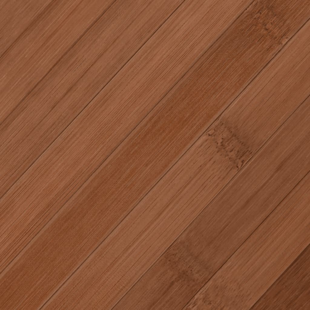 Vloerkleed rechthoekig 70x200 cm bamboe bruin is nu te koop bij PeponiXL, paradijselijk wonen!