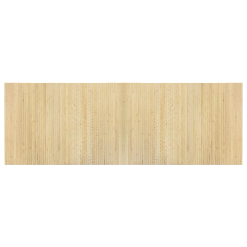 Vloerkleed rechthoekig 70x200 cm bamboe lichtnaturel is nu te koop bij PeponiXL, paradijselijk wonen!