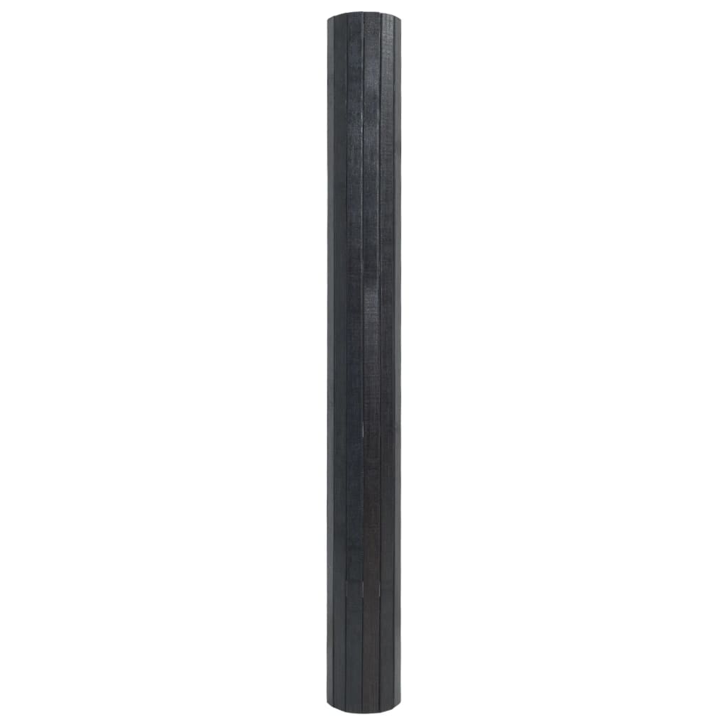 Vloerkleed rechthoekig 70x200 cm bamboe grijs is nu te koop bij PeponiXL, paradijselijk wonen!
