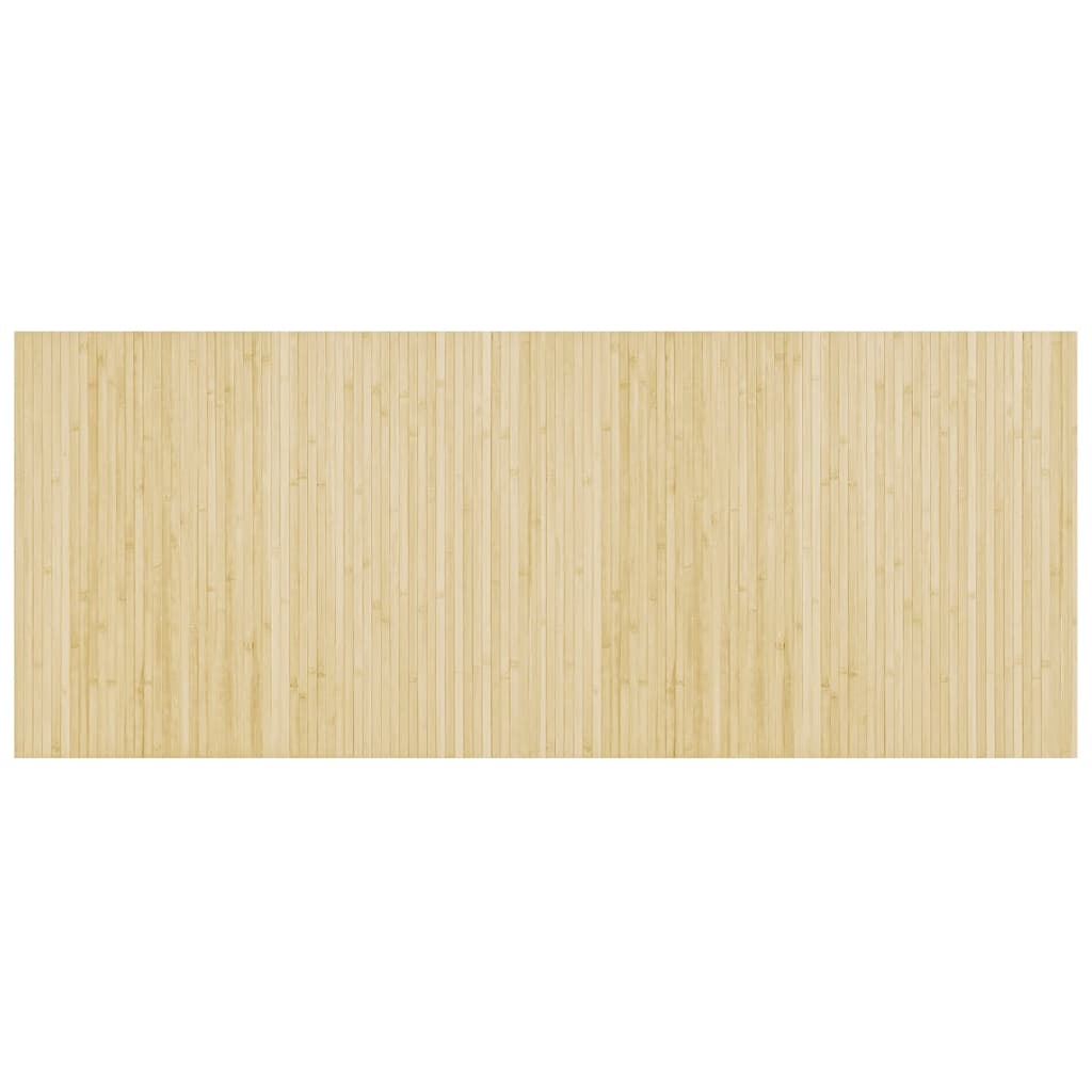 Vloerkleed rechthoekig 80x200 cm bamboe lichtnaturel is nu te koop bij PeponiXL, paradijselijk wonen!