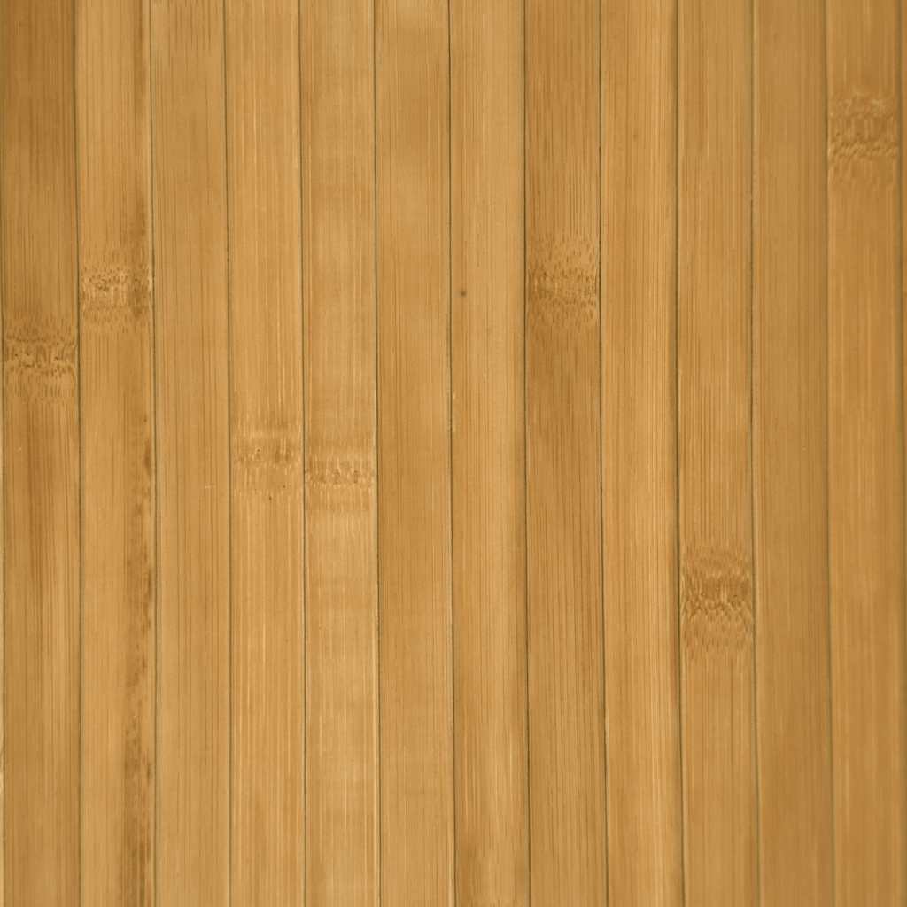 Vloerkleed rechthoekig 80x300 cm bamboe naturel