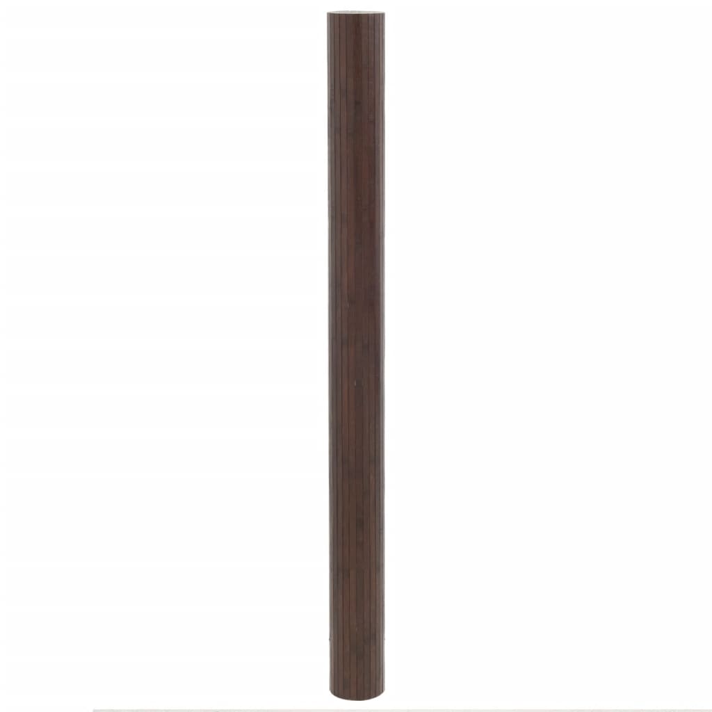 Vloerkleed rechthoekig 80x500 cm bamboe donkerbruin is nu te koop bij PeponiXL, paradijselijk wonen!
