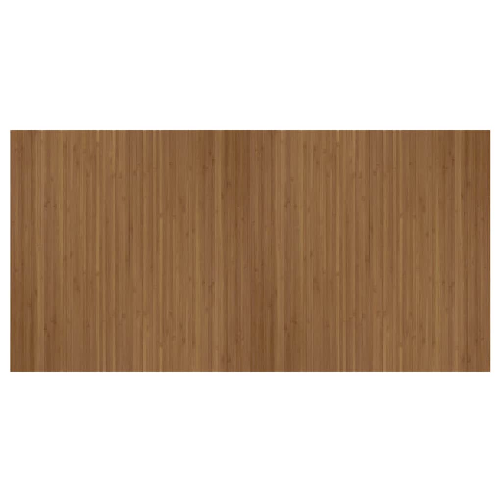 Vloerkleed rechthoekig 100x200 cm bamboe bruin is nu te koop bij PeponiXL, paradijselijk wonen!