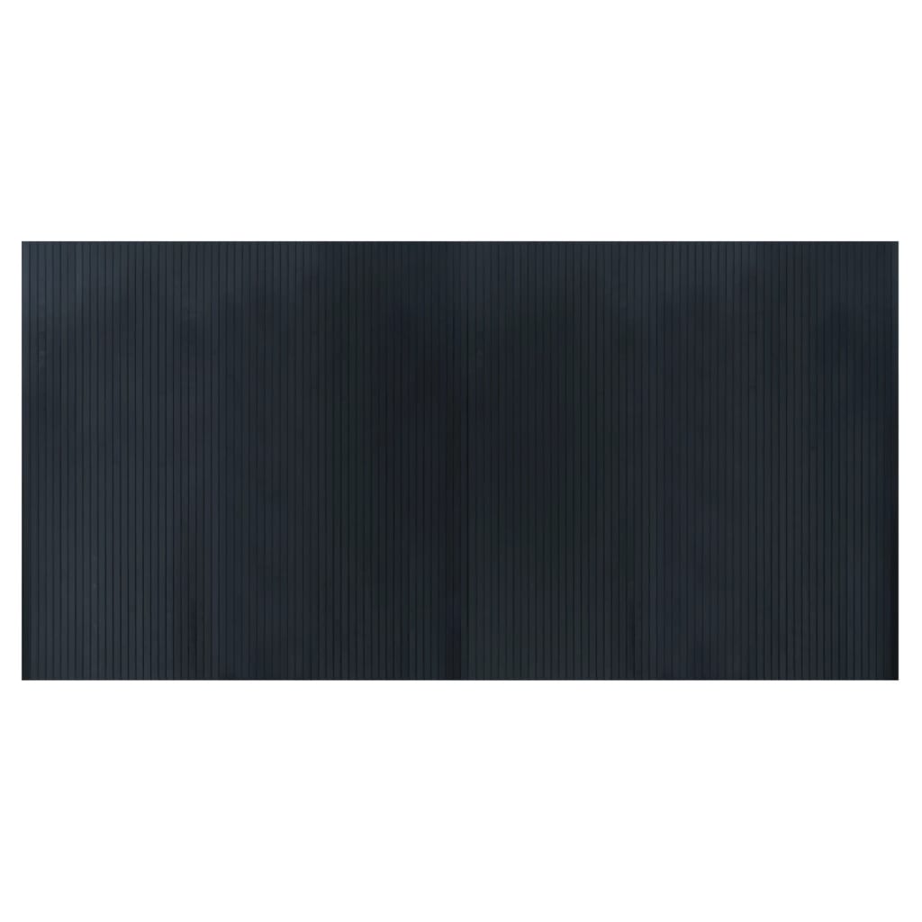Vloerkleed rechthoekig 100x200 cm bamboe grijs is nu te koop bij PeponiXL, paradijselijk wonen!