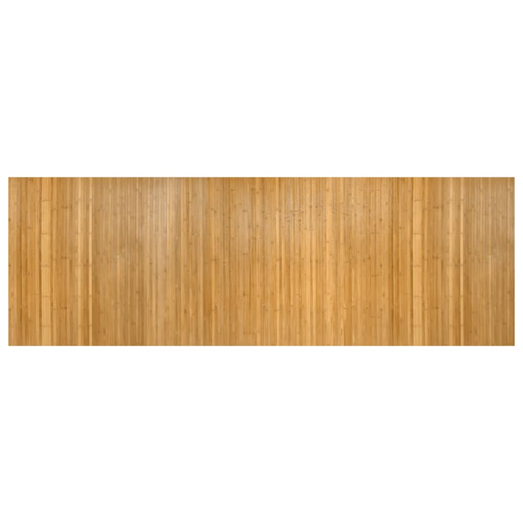 Vloerkleed rechthoekig 100x300 cm bamboe naturel is nu te koop bij PeponiXL, paradijselijk wonen!