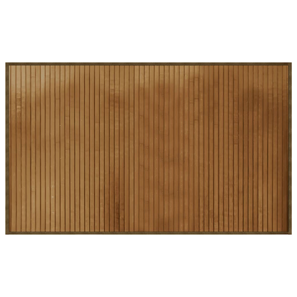 Vloerkleed rechthoekig 60x100 cm bamboe bruin is nu te koop bij PeponiXL, paradijselijk wonen!