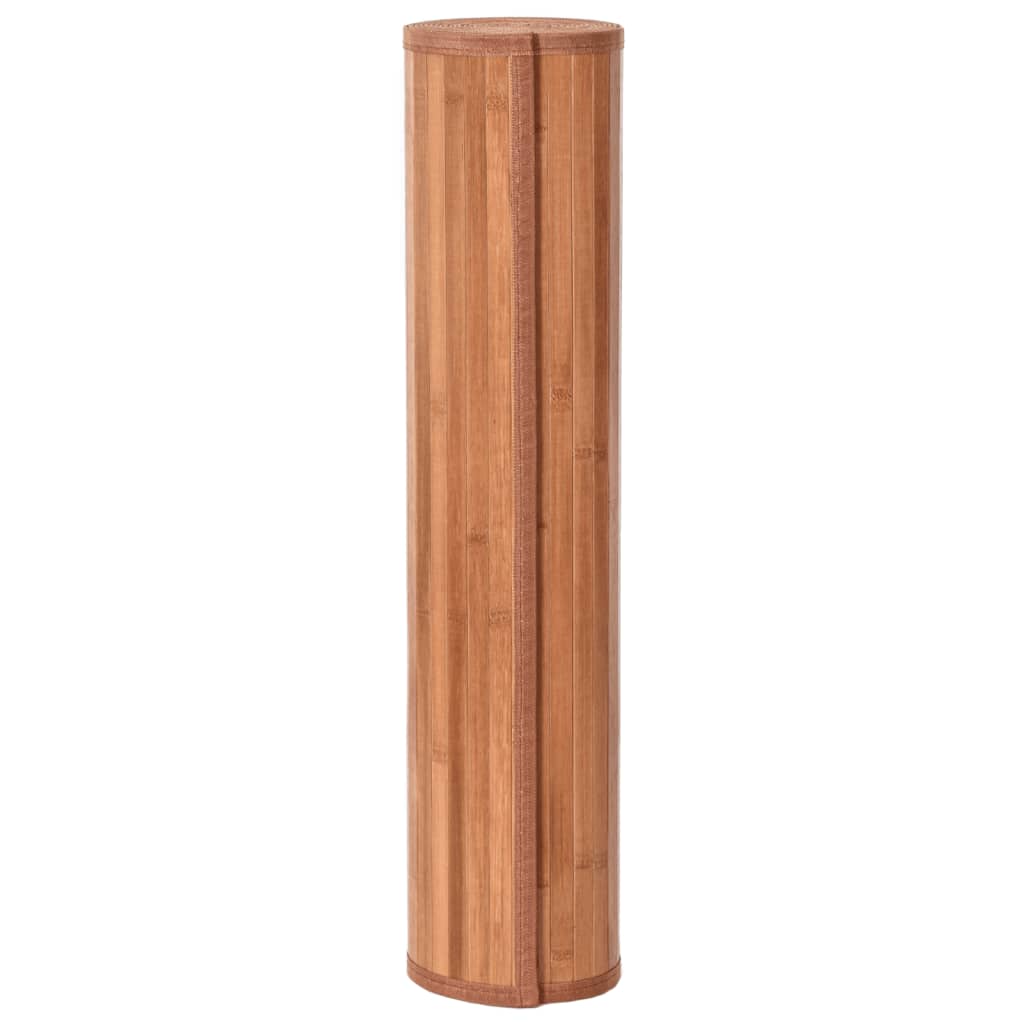 Vloerkleed rechthoekig 60x200 cm bamboe bruin is nu te koop bij PeponiXL, paradijselijk wonen!