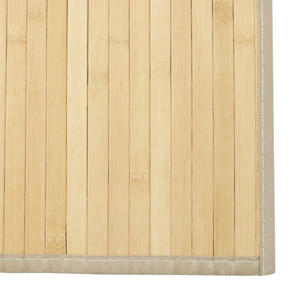 Vloerkleed rechthoekig 60x200 cm bamboe lichtnaturel is nu te koop bij PeponiXL, paradijselijk wonen!