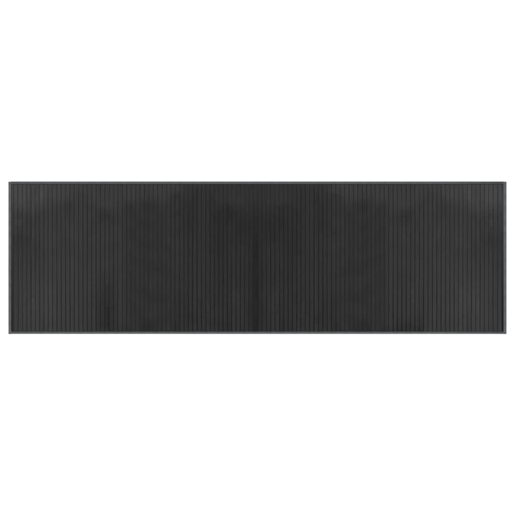 Vloerkleed rechthoekig 60x200 cm bamboe grijs is nu te koop bij PeponiXL, paradijselijk wonen!