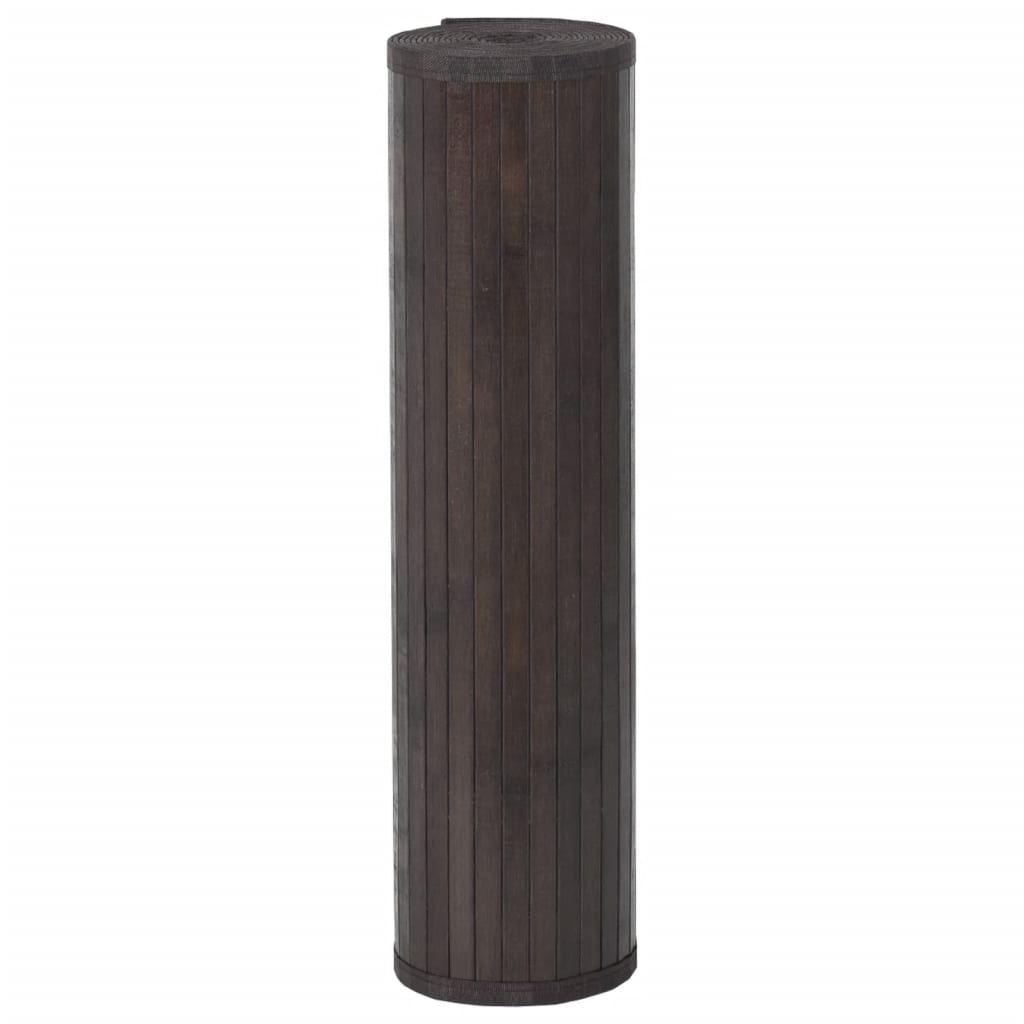 Vloerkleed rechthoekig 60x200 cm bamboe donkerbruin is nu te koop bij PeponiXL, paradijselijk wonen!
