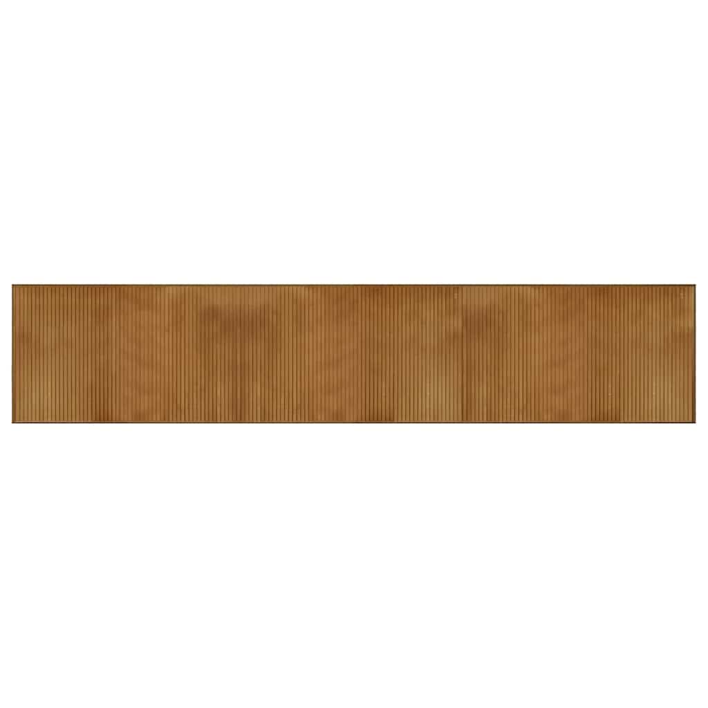 Vloerkleed rechthoekig 60x300 cm bamboe bruin is nu te koop bij PeponiXL, paradijselijk wonen!