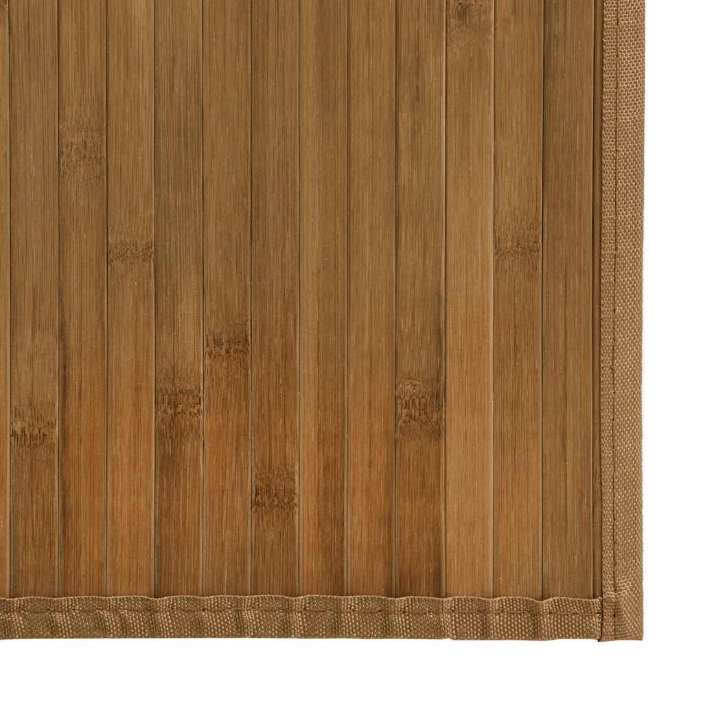Vloerkleed rechthoekig 60x300 cm bamboe bruin is nu te koop bij PeponiXL, paradijselijk wonen!