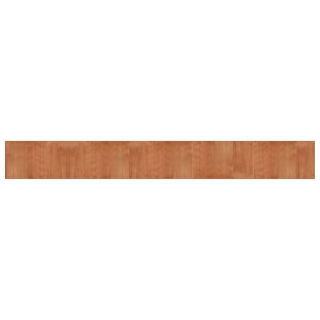 Vloerkleed rechthoekig 60x500 cm bamboe bruin is nu te koop bij PeponiXL, paradijselijk wonen!