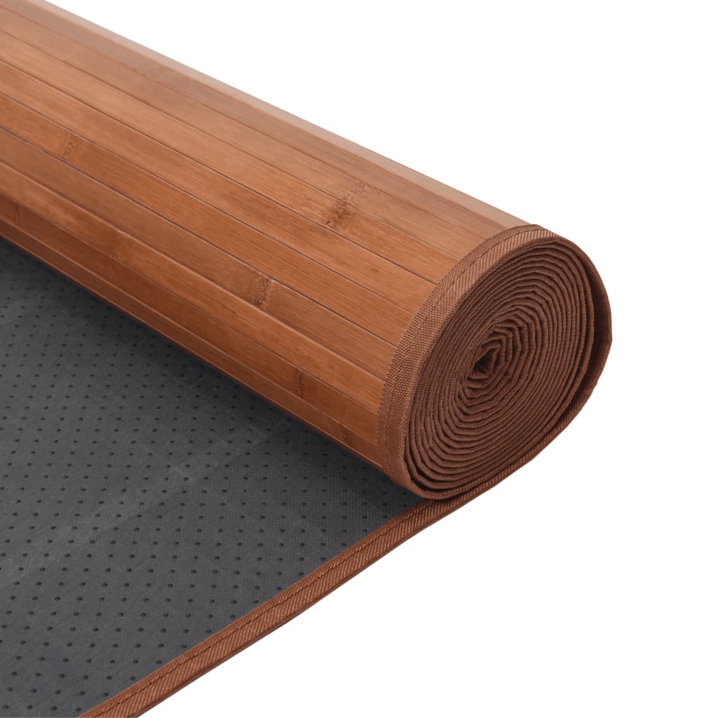 Vloerkleed rechthoekig 60x500 cm bamboe bruin is nu te koop bij PeponiXL, paradijselijk wonen!