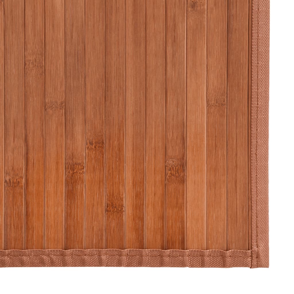 Vloerkleed rechthoekig 60x500 cm bamboe bruin is nu te koop bij PeponiXL, paradijselijk wonen!