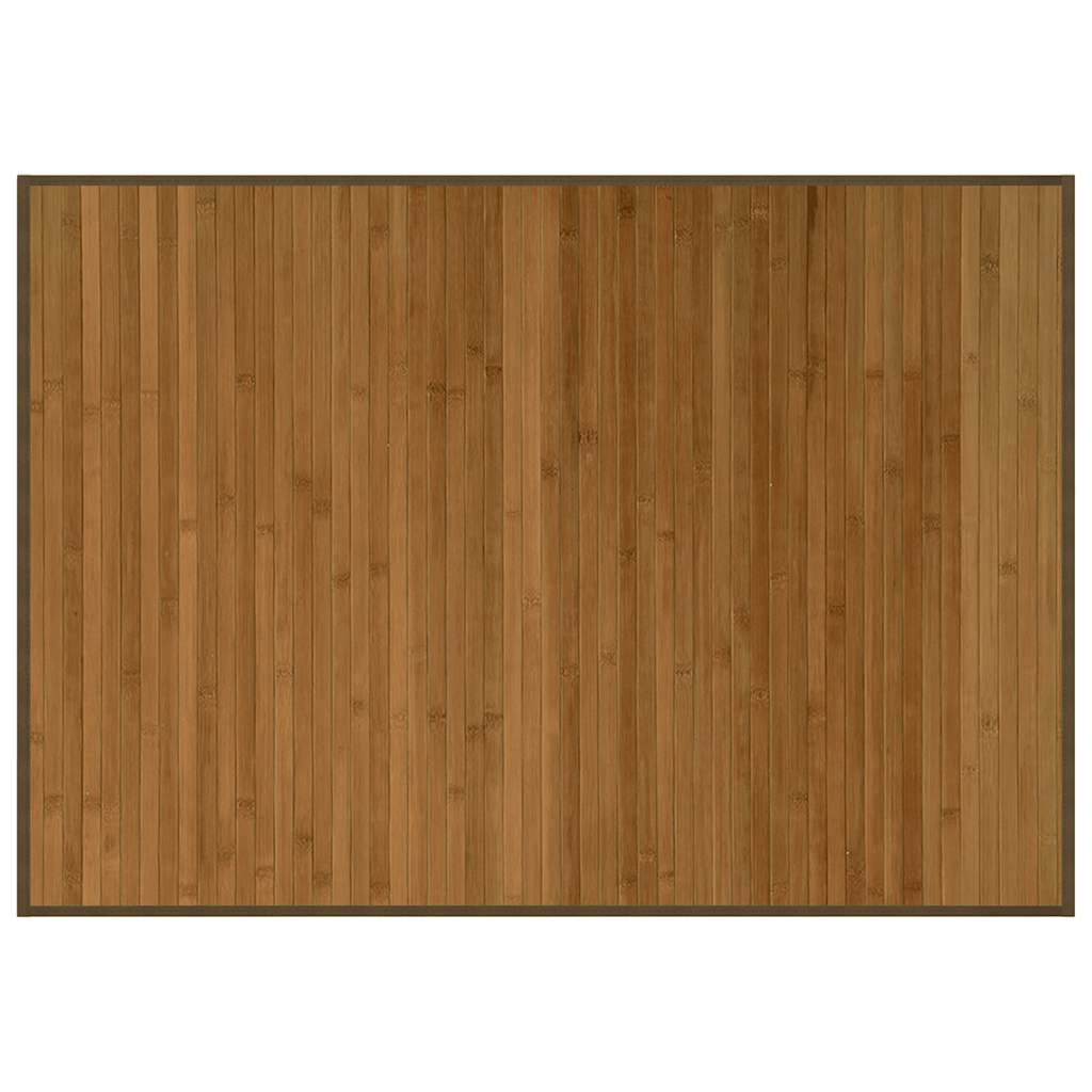 Vloerkleed rechthoekig 70x100 cm bamboe bruin is nu te koop bij PeponiXL, paradijselijk wonen!