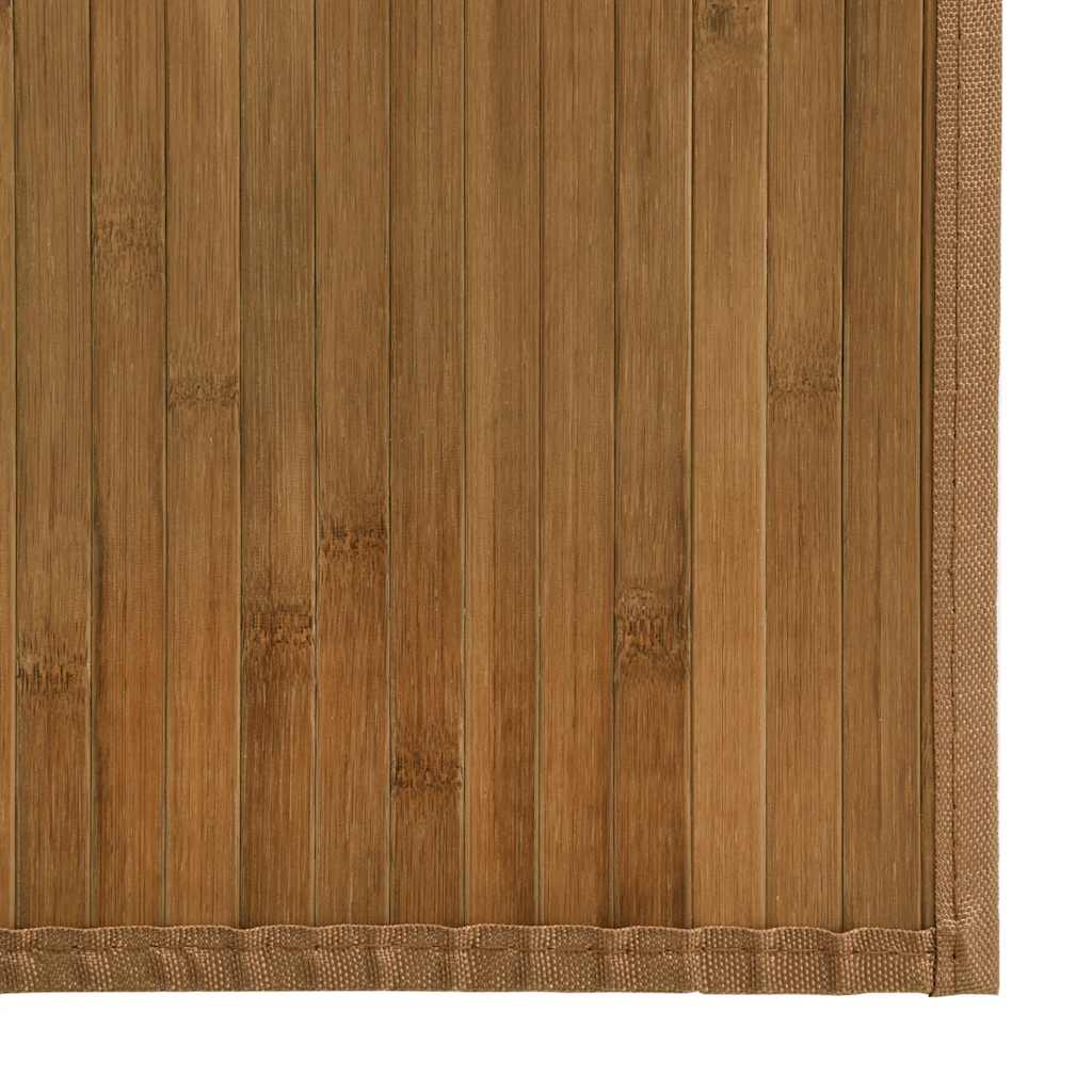 Vloerkleed rechthoekig 70x100 cm bamboe bruin is nu te koop bij PeponiXL, paradijselijk wonen!