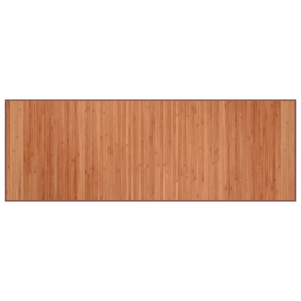 Vloerkleed rechthoekig 70x200 cm bamboe bruin is nu te koop bij PeponiXL, paradijselijk wonen!