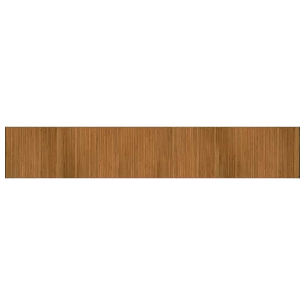 Vloerkleed rechthoekig 70x400 cm bamboe bruin is nu te koop bij PeponiXL, paradijselijk wonen!