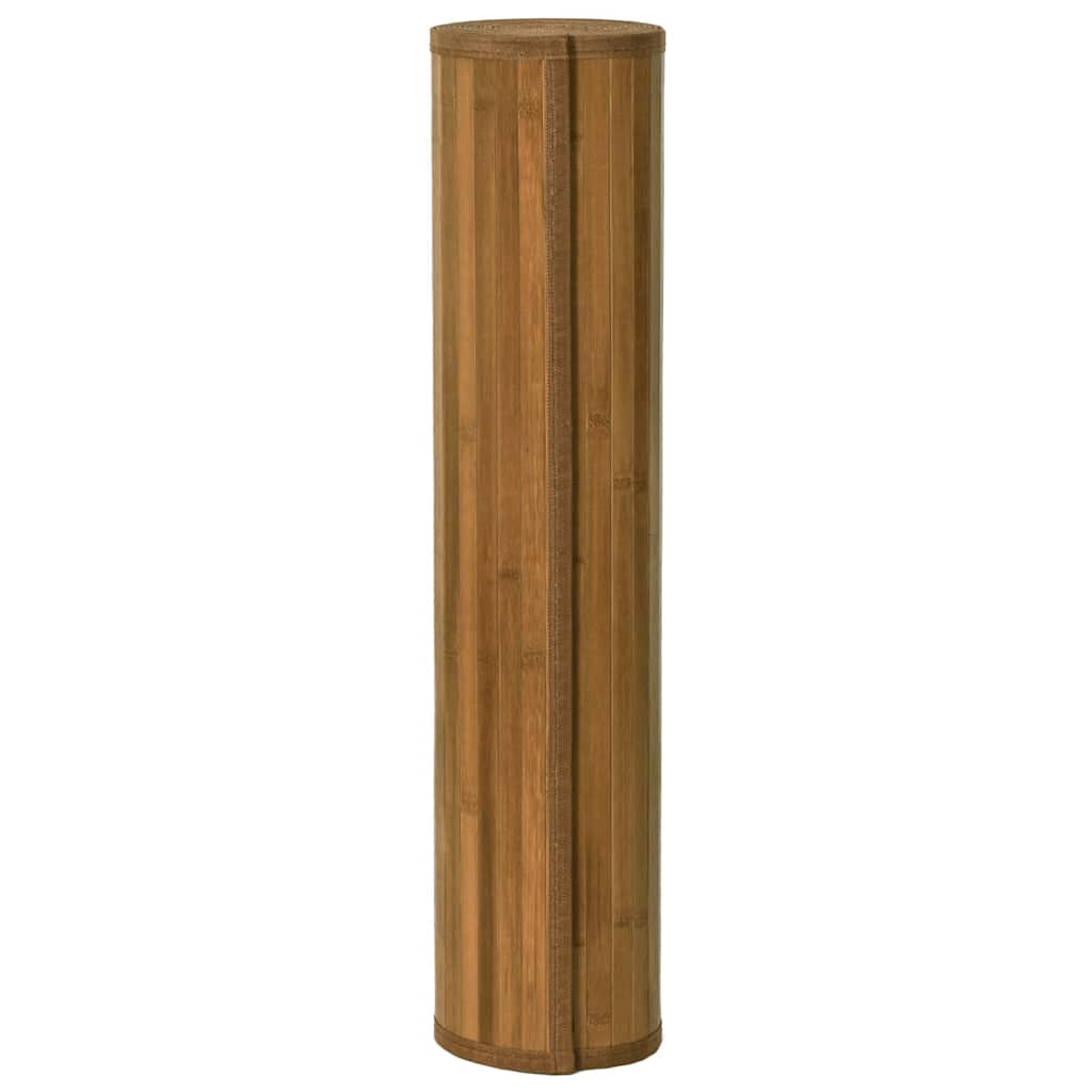 Vloerkleed rechthoekig 70x400 cm bamboe bruin is nu te koop bij PeponiXL, paradijselijk wonen!